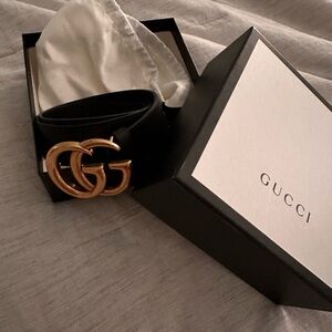 Gucci Belt- gently worn. Light scuffs.